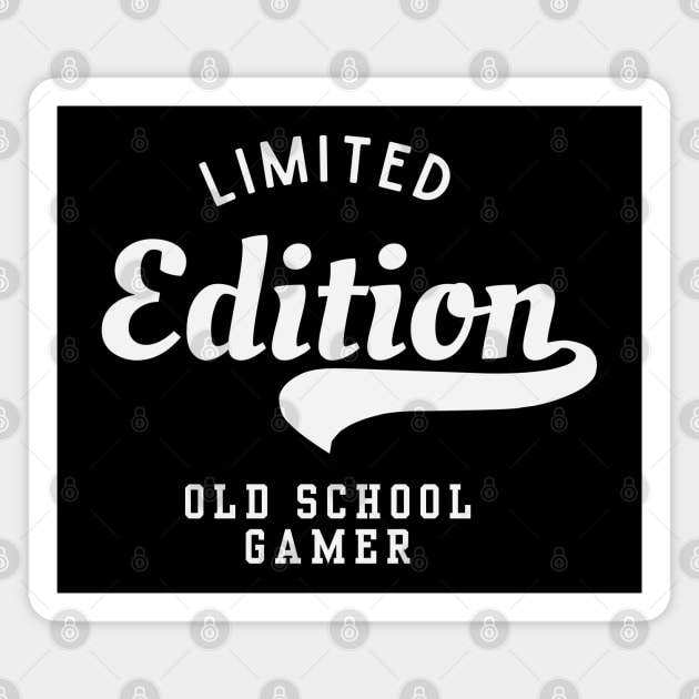 Limited Edition Old School Gamer Magnet by Stylecombinator